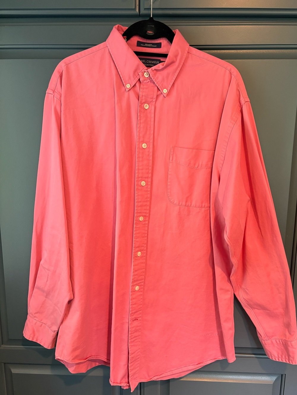Daniel Cremieux Coral Pink Button-Down Shirt